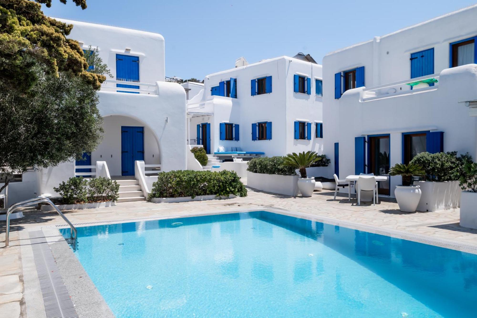 Olive Tree & Capari Mykonos Town Homes & Apartments With Pool! Eksteriør bilde